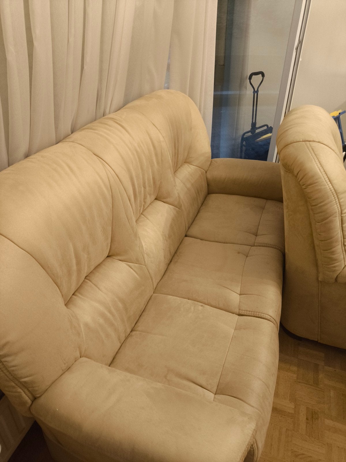 canapé 3 places et fauteuil, Enlèvement