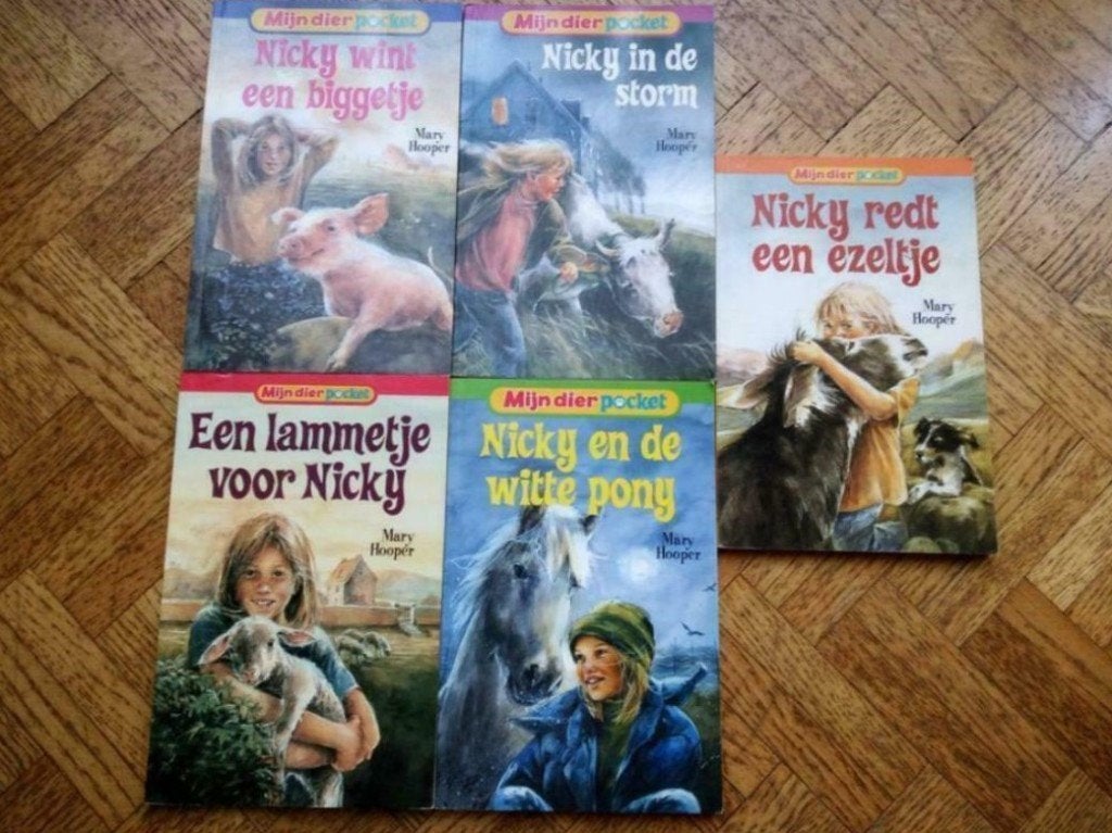 5x Mijn dier pockets van Mary Hooper, Enlèvement ou Envoi, Utilisé