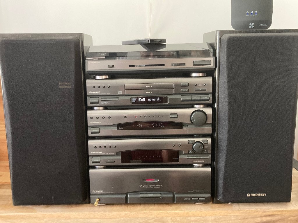 stereo Pioneer, TV, Hi-fi & Vidéo, Enlèvement, Utilisé, Pioneer, Composants en vrac