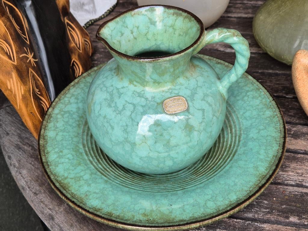 : Ensemble Vintage Carstens Tönnieshof - Cruche et soucoupe, Enlèvement ou Envoi