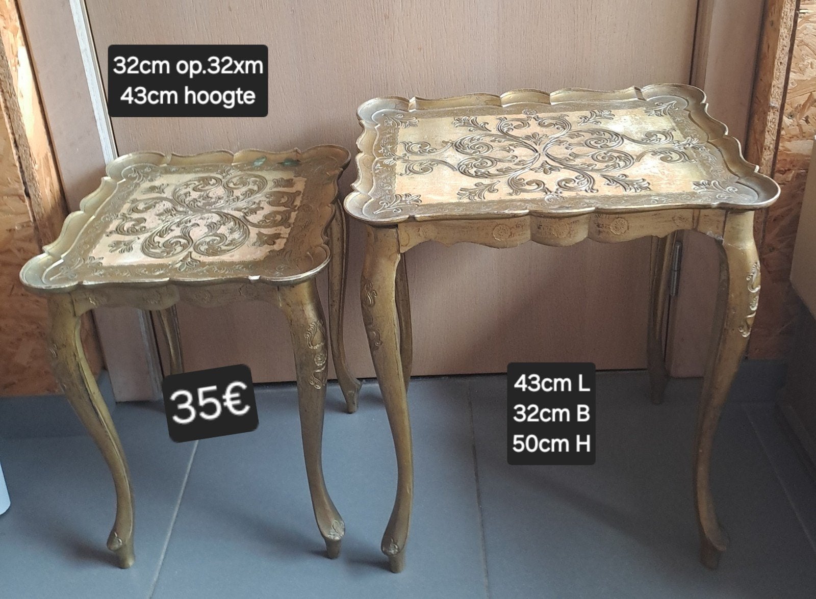 Florentijnse bijzettafels, Antiek en Kunst, Ophalen