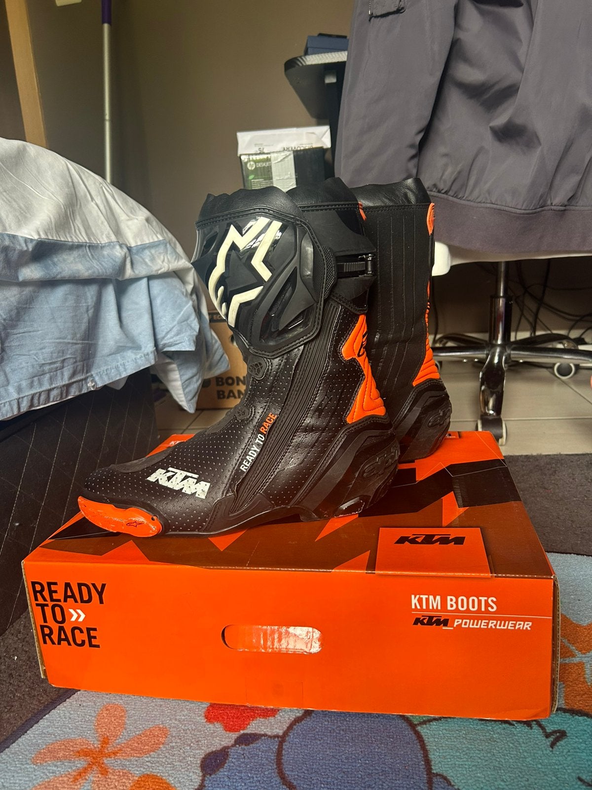 KTM alpinestars Supertech R (Motorbotten), Ophalen, Laarzen
