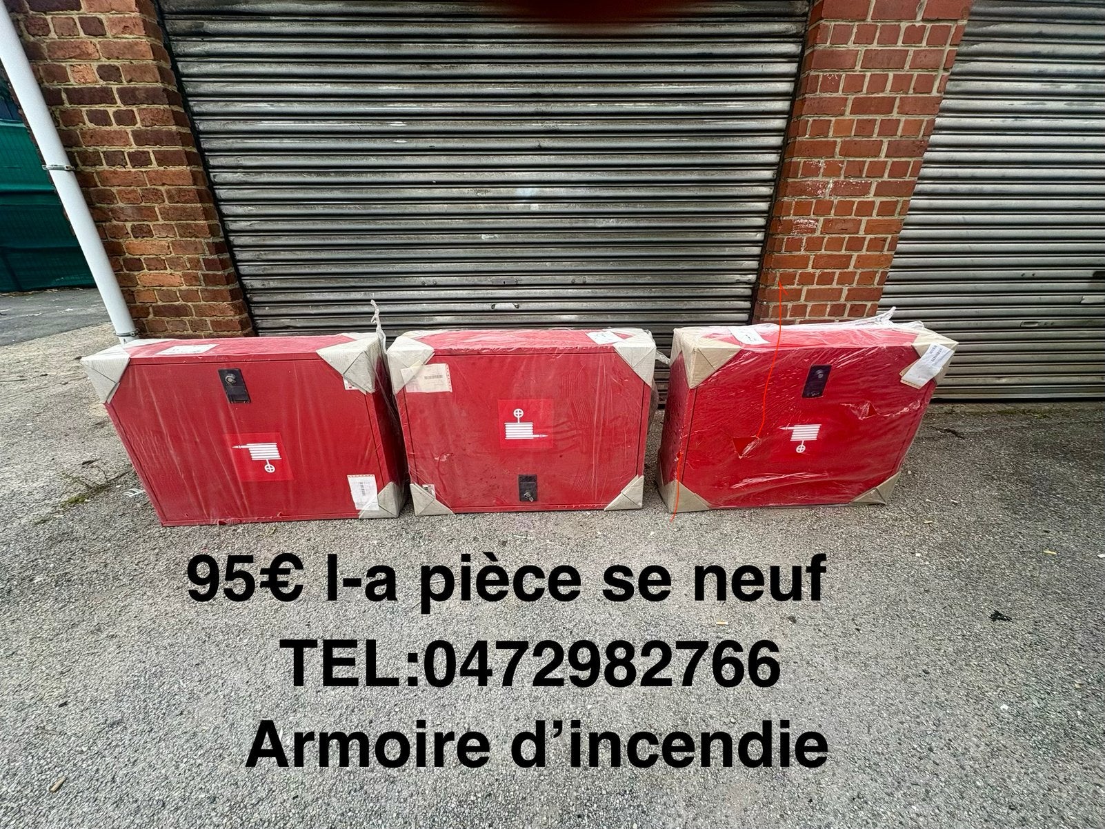 Armoire d’incendie neufs, Enlèvement ou Envoi