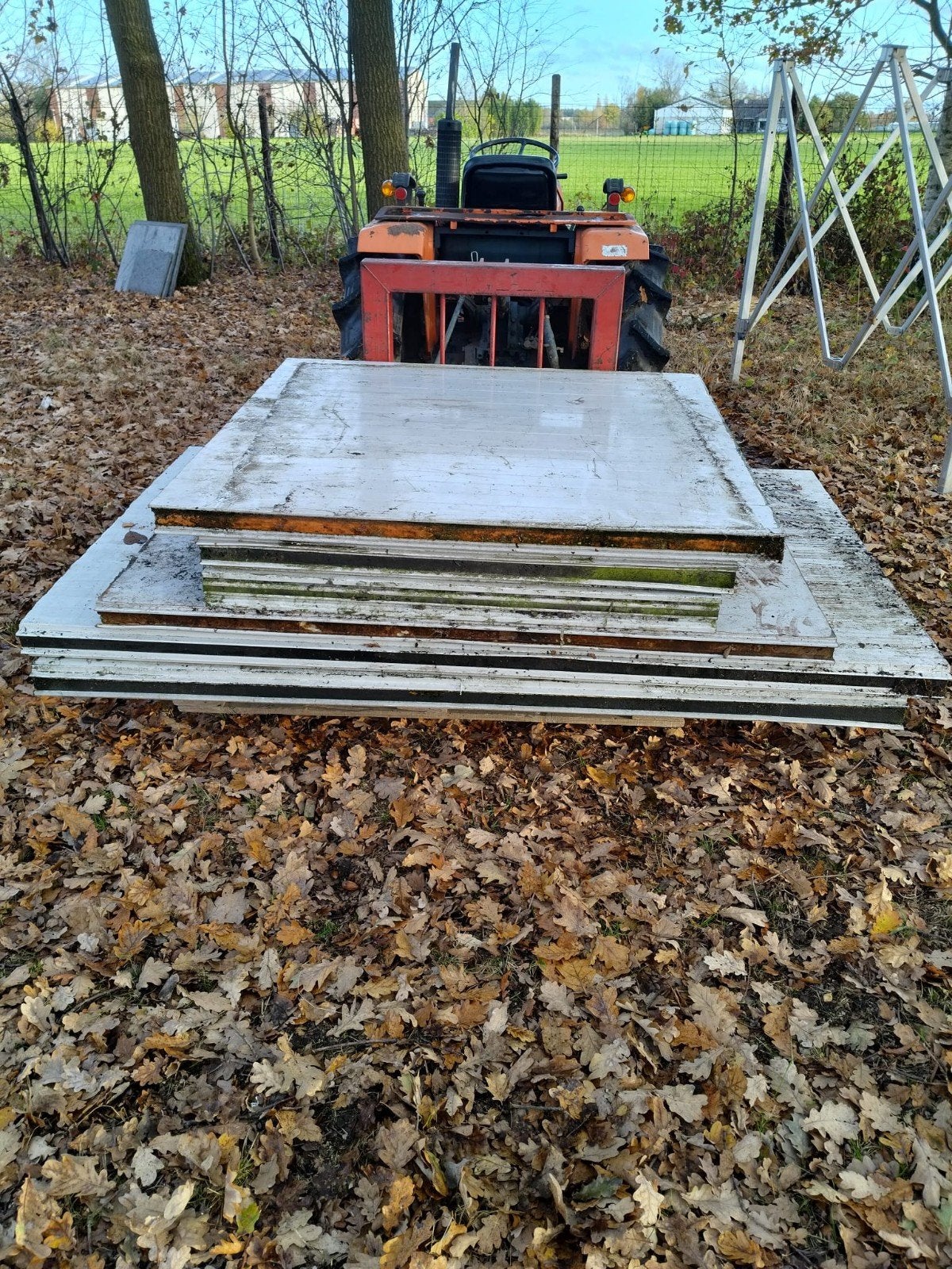 Gratis Geïsoleerde wandpanelen, Doe-het-zelf en Bouw, Ophalen, Gebruikt, Overige materialen, 50 tot 100 mm