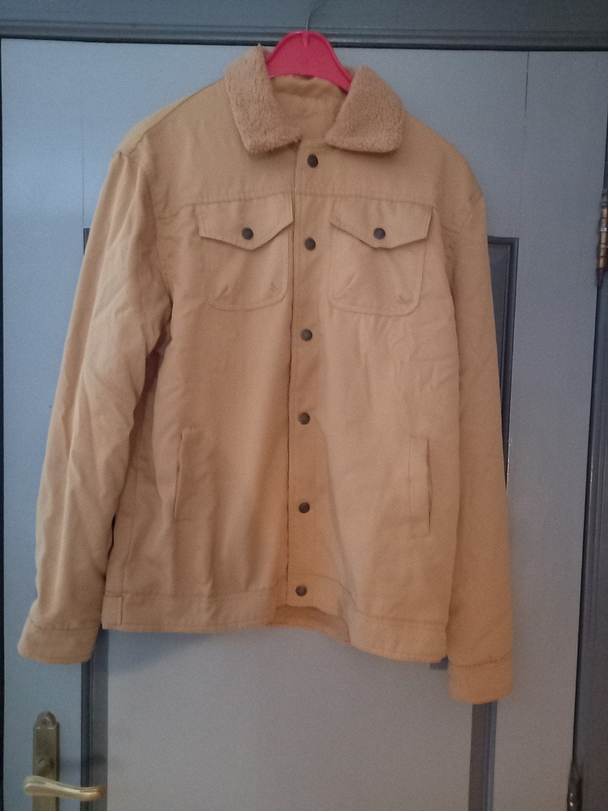 herenjas met teddy in maat L nieuw, Enlèvement, Taille 52/54 (L)