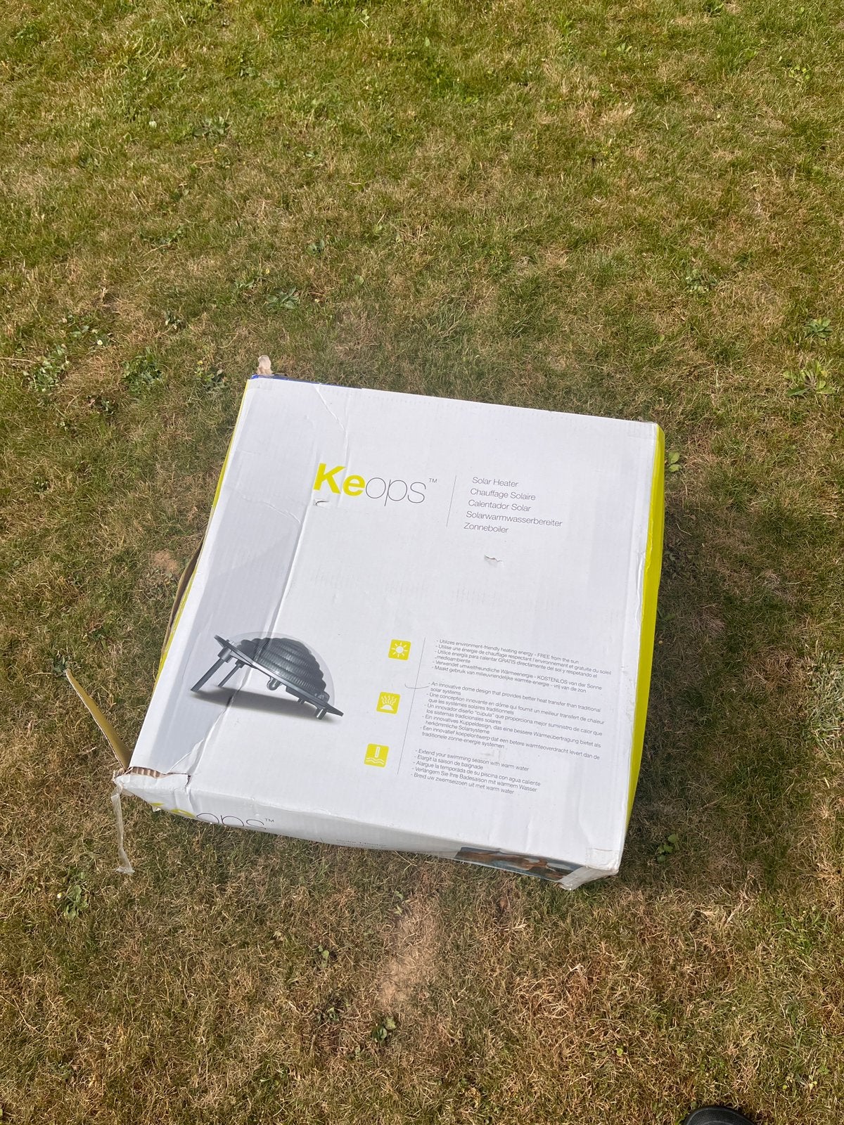 Zonneboiler zwembad Keoos, Ophalen, Gebruikt, Verwarming