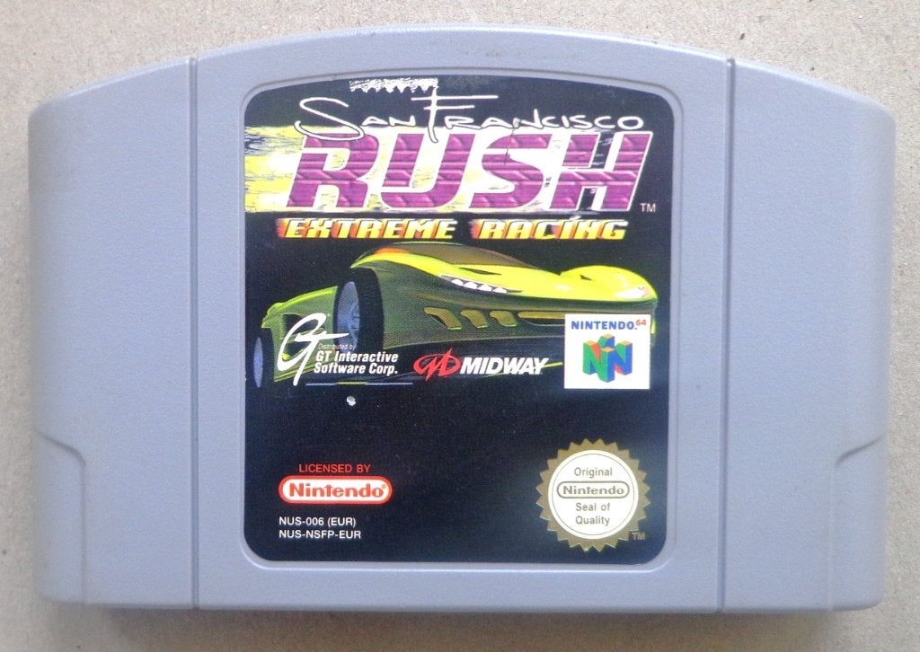 San Francisco Rush Extreme Racing voor de Nintendo 64, Games en Spelcomputers, Games | Nintendo 64, Gebruikt, Ophalen of Verzenden