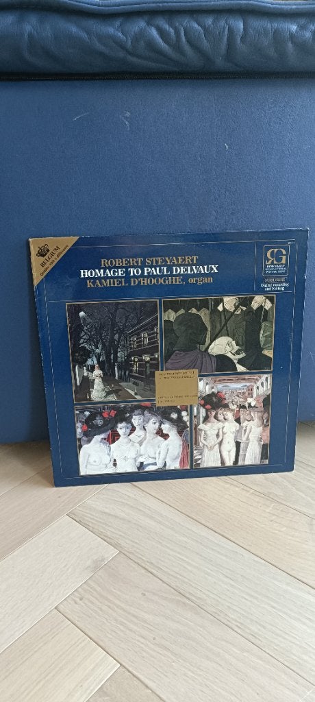 Robert Steyaert, Hommage à Paul Delvaux, Cd's en Dvd's, Ophalen, Zo goed als nieuw, LP, Pianomuziek