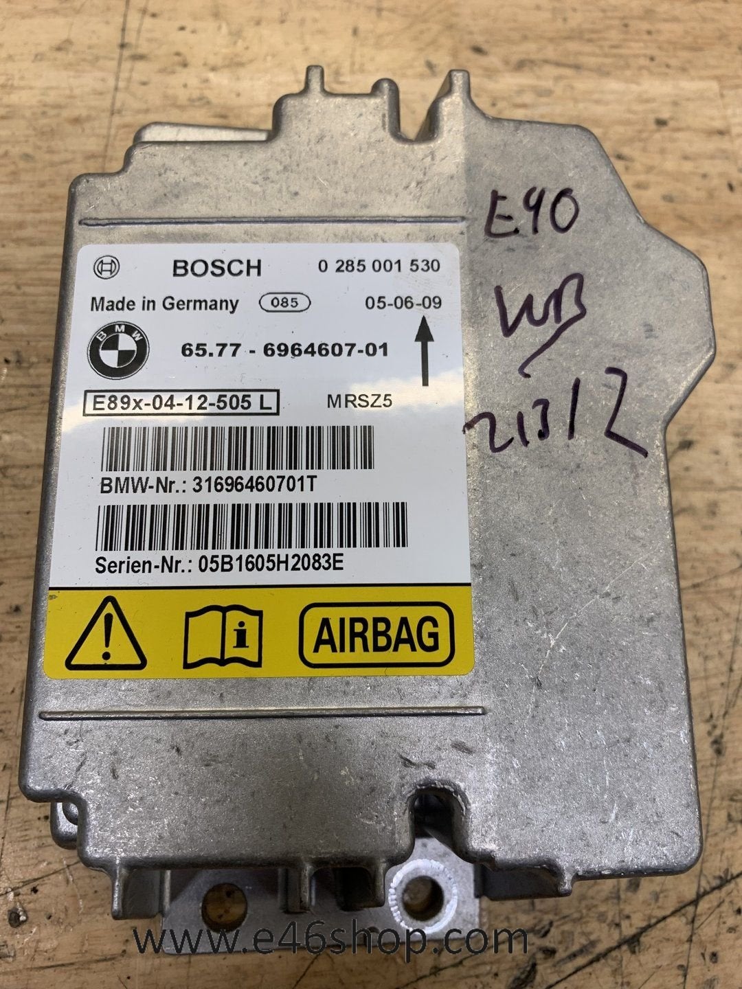 AIRBAG MODULE BMW OE 6964607, Gebruikt, -, -, Ophalen of Verzenden
