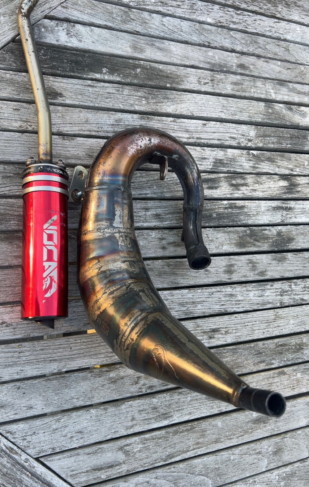 Voca uitlaat, Fietsen en Brommers, Ophalen, Uitlaat