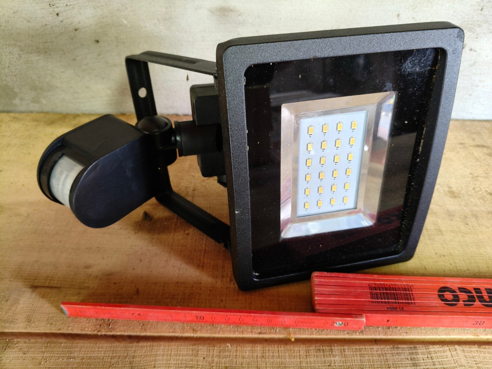 schijnwerper LED, Ophalen