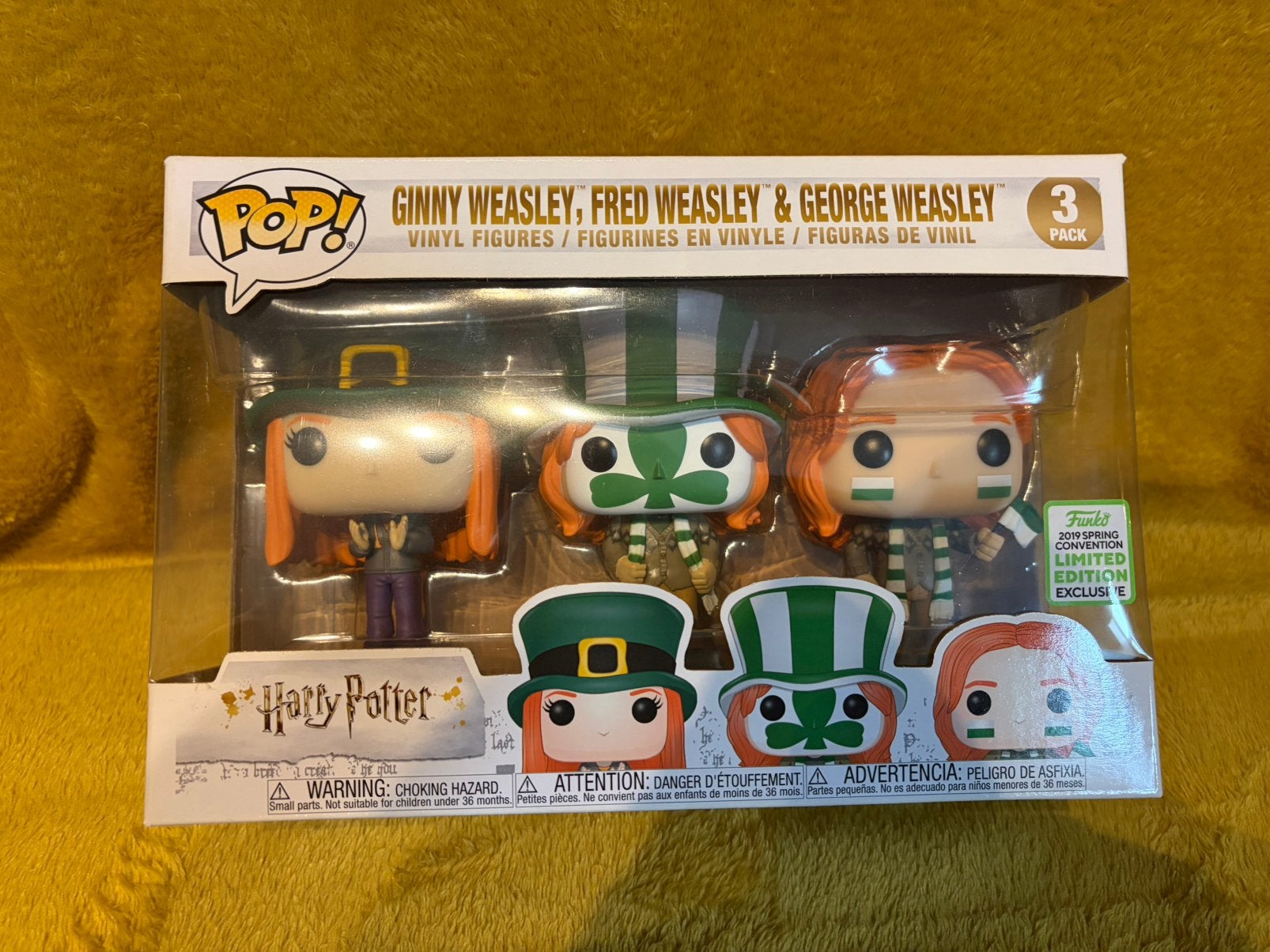 Funko pop tripack weasley, Verzamelen, Ophalen, Zo goed als nieuw