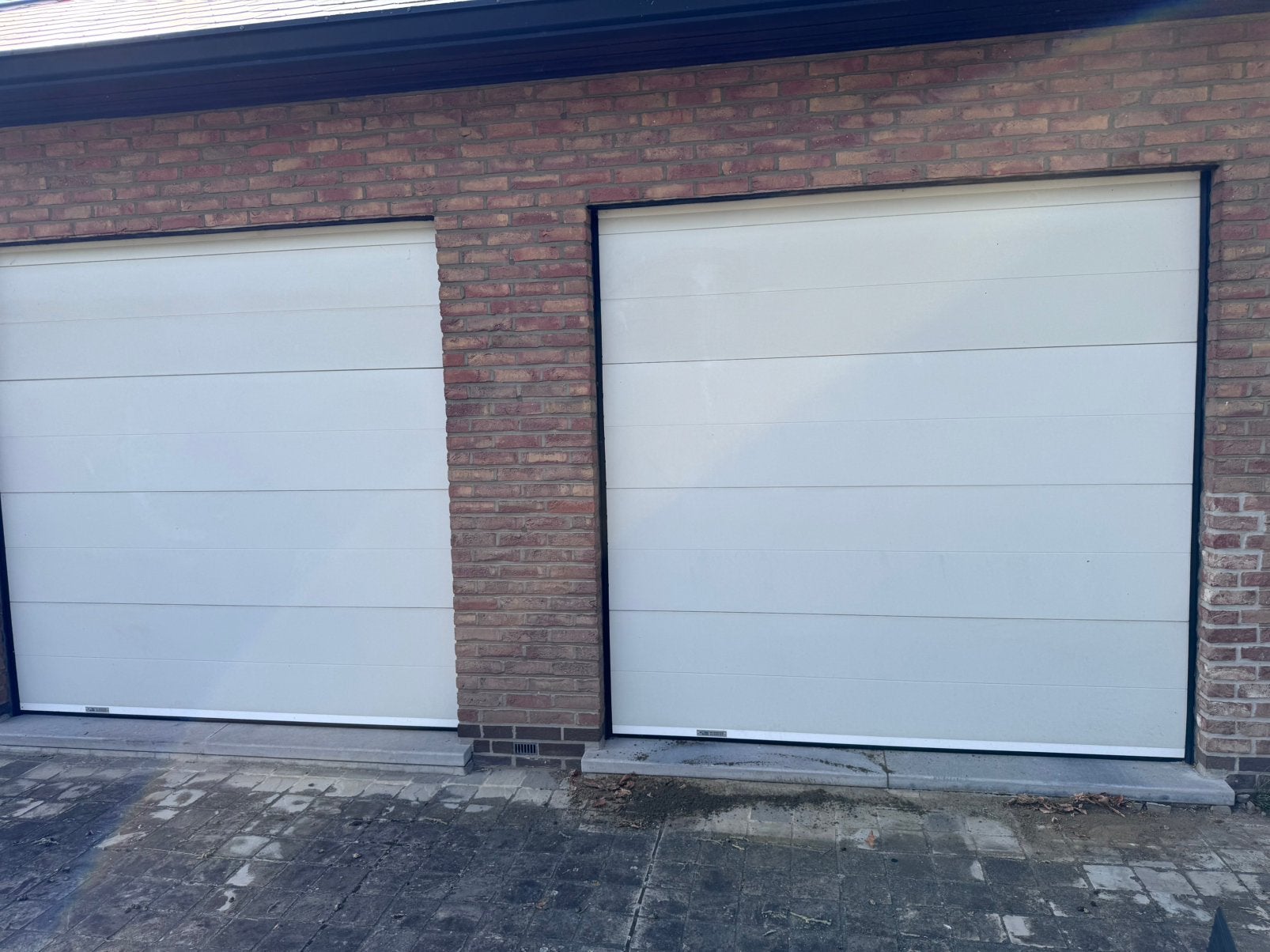 2 Automatische garagepoorten, Enlèvement, Utilisé, Moteur électrique