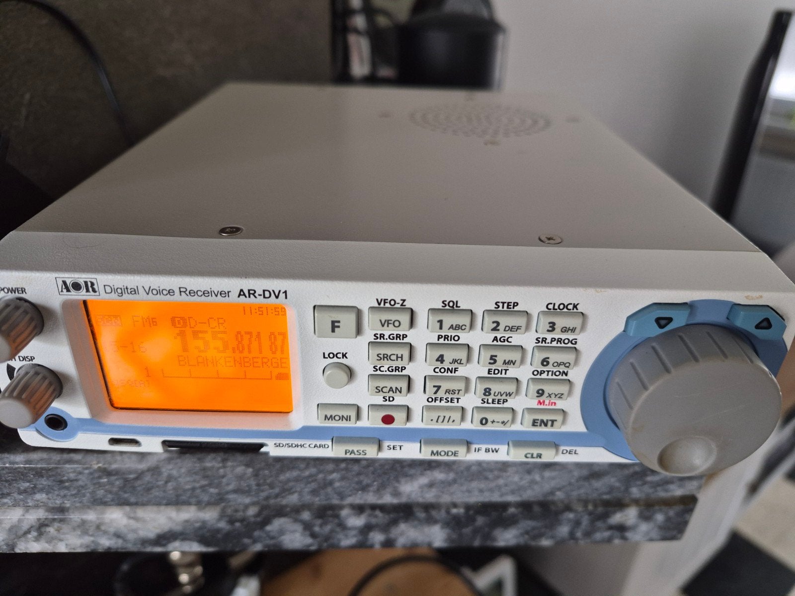 Aor dv1 Alle modes 100khz - 13, Telecommunicatie, Zenders en Ontvangers, Ophalen of Verzenden, Zo goed als nieuw, Ontvanger