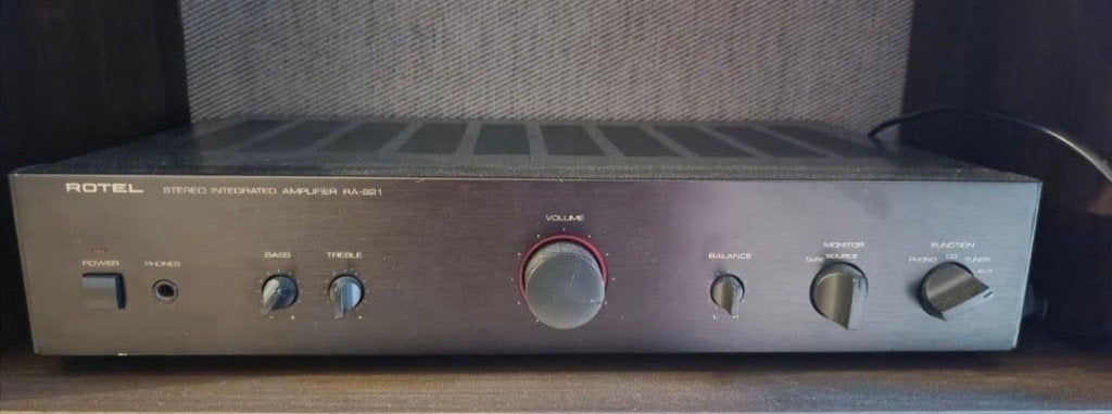 ROTEL RA-921 versterker, Audio, Tv en Foto, Ophalen of Verzenden, Gebruikt, Audio
