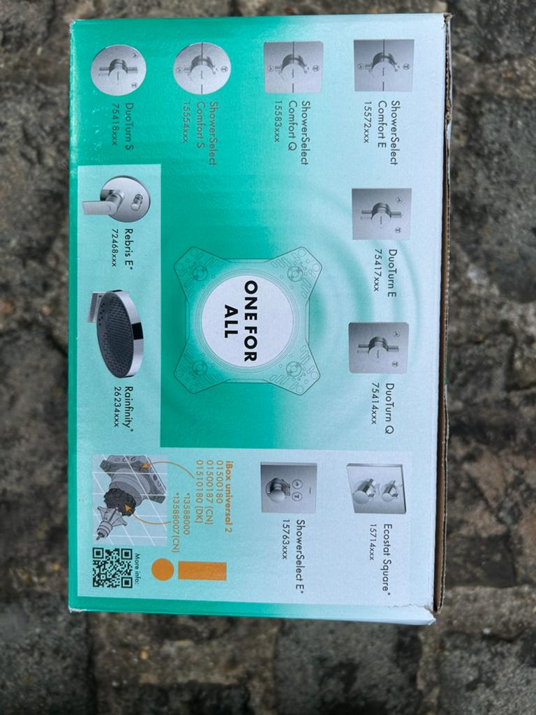 Système de douche Hansgrohe Duoturn S et accessoires, Bricolage & Construction, Sanitaire, Enlèvement, Neuf, Chrome, Douche