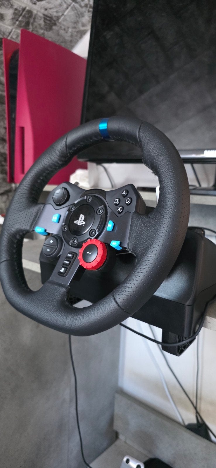 Logitech G29 Racing Stuur + Pedalen + Shifter, Ophalen, Zo goed als nieuw, Stuur of Pedalen, PlayStation 3