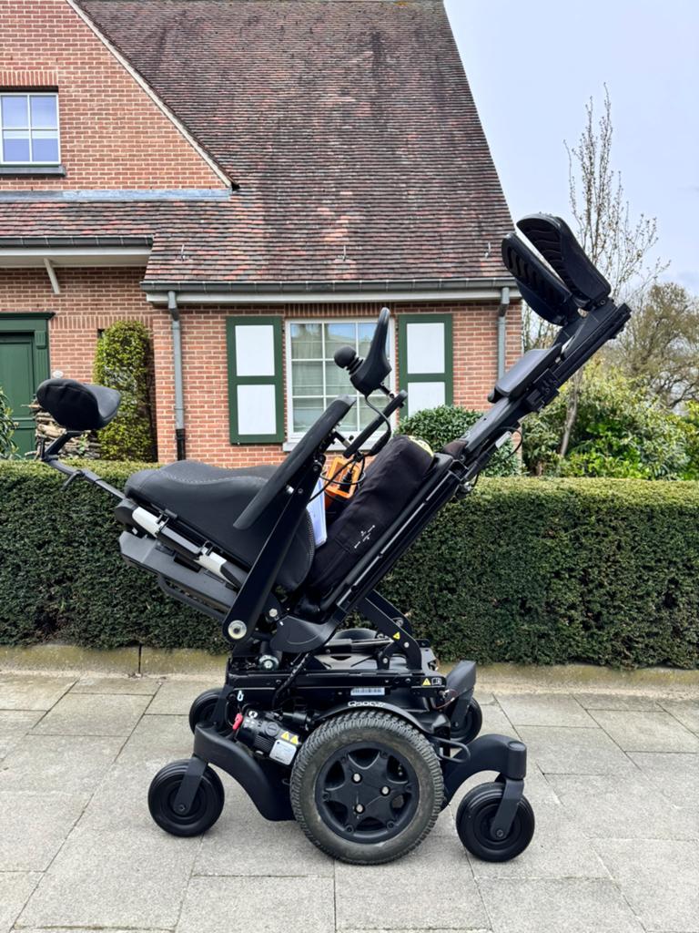 Quickie Q500M electrische rolstoel 6wiel Invalide rolwagen, Diversen, Ophalen of Verzenden, Inklapbaar, Zo goed als nieuw, Elektrische rolstoel