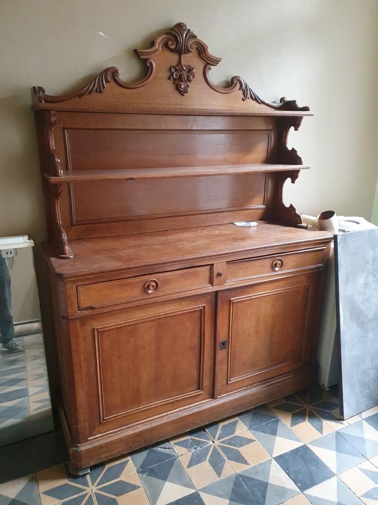 Meuble ancien, Maison & Meubles, Armoires | Secrétaires, Utilisé, Enlèvement