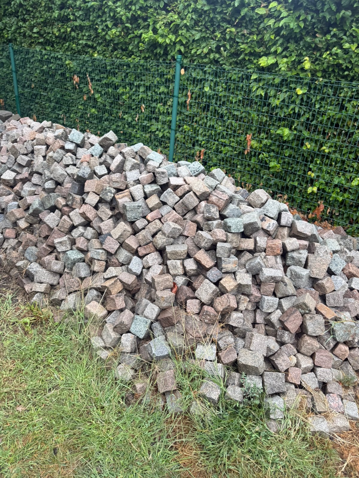 Zweedse graniet, Jardin & Terrasse, Gravier, Rochers & Caillasse, Enlèvement, Comme neuf, Granit