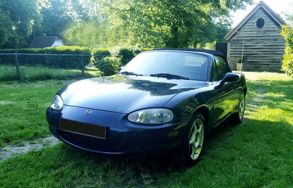 Mazda MX5-NB, Auto's, Euro 2, Achterwielaandrijving, Zwart, 4 cilinders