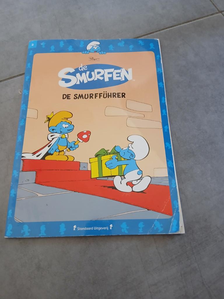 De smurfführer, Verzamelen, Ophalen