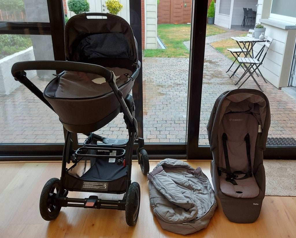 Complete set Maxi-Cosi, Zo goed als nieuw, Met reiswieg, Maxi-Cosi, Ophalen