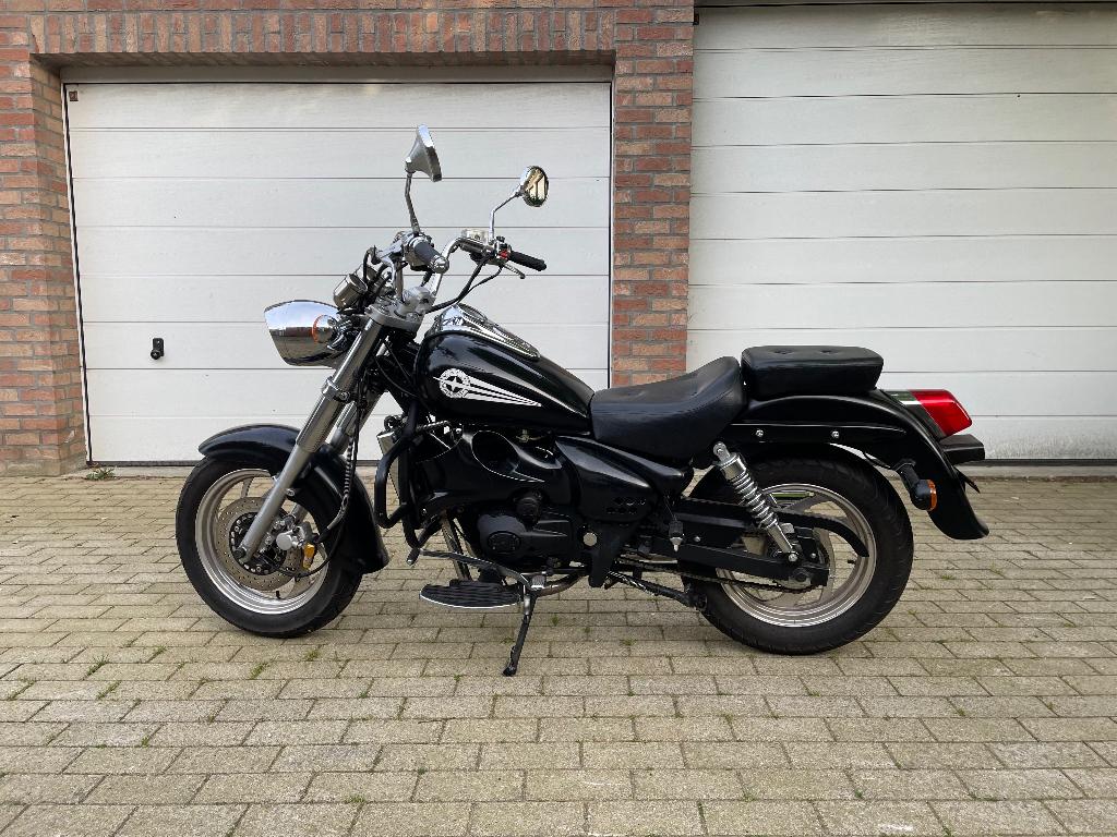 125cc chopper, Ophalen