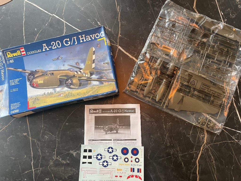 Modelbouw A-20 G/J Havoc, Hobby & Loisirs créatifs, Modélisme | Avions & Hélicoptères, Neuf, Enlèvement ou Envoi, Revell, 1:72 à 1:144