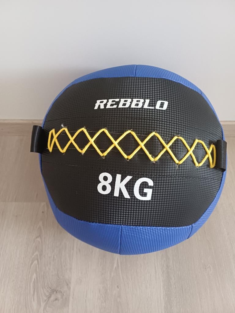 Wall Ball 8kg, Sport en Fitness, Fitnessmaterialen, Ophalen of Verzenden, Nieuw, Rug, Fitnessbal