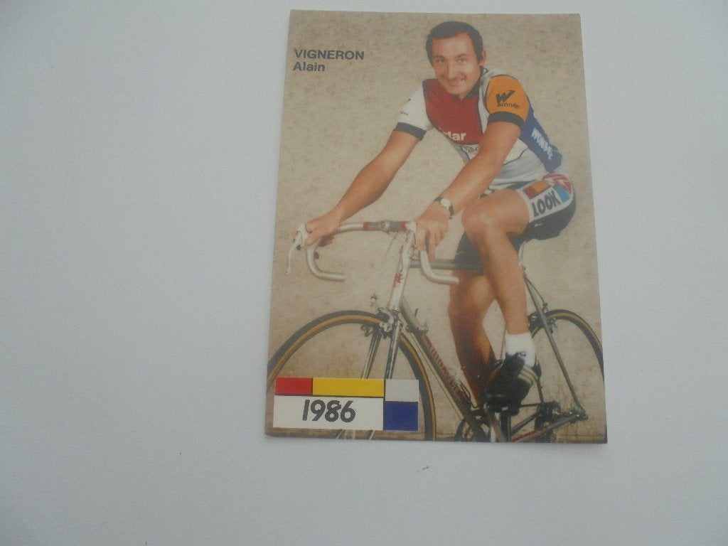 wielrenner- vigneron alain, Collections, Envoi, 1980 à nos jours, Comme neuf, Photo
