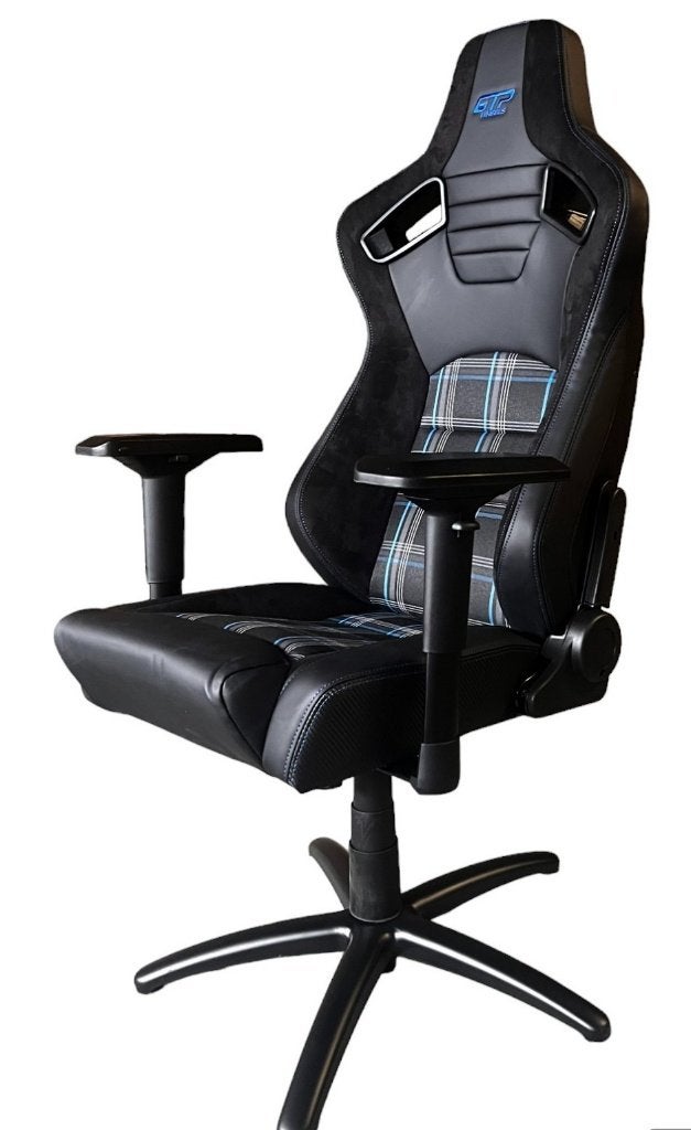 Zeer luxe sportieve GTP autostoel als bureaustoel, Enlèvement ou Envoi, Ergonomique, Neuf, Chaise de bureau