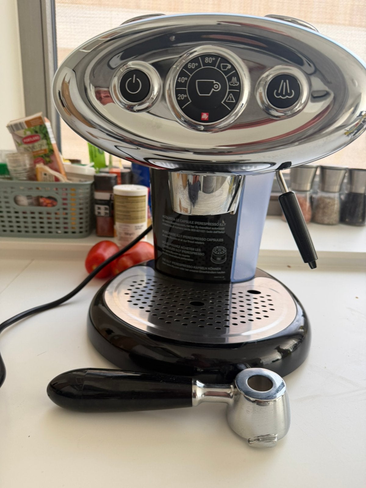 Illy koffiezet met stoomfunctie, Elektronische apparatuur, Koffiezetapparaten, Ophalen, Zo goed als nieuw