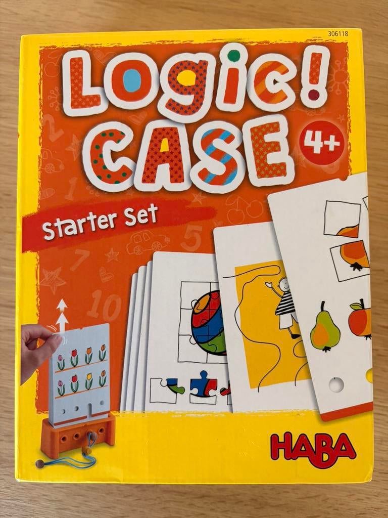 HABA logic case starter set 4+, Hobby & Loisirs créatifs, Jeux de société | Autre, Comme neuf, 1 ou 2 joueurs, Enlèvement