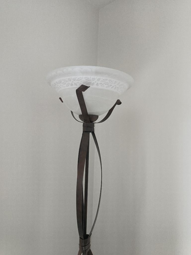 Staande lamp, Ophalen