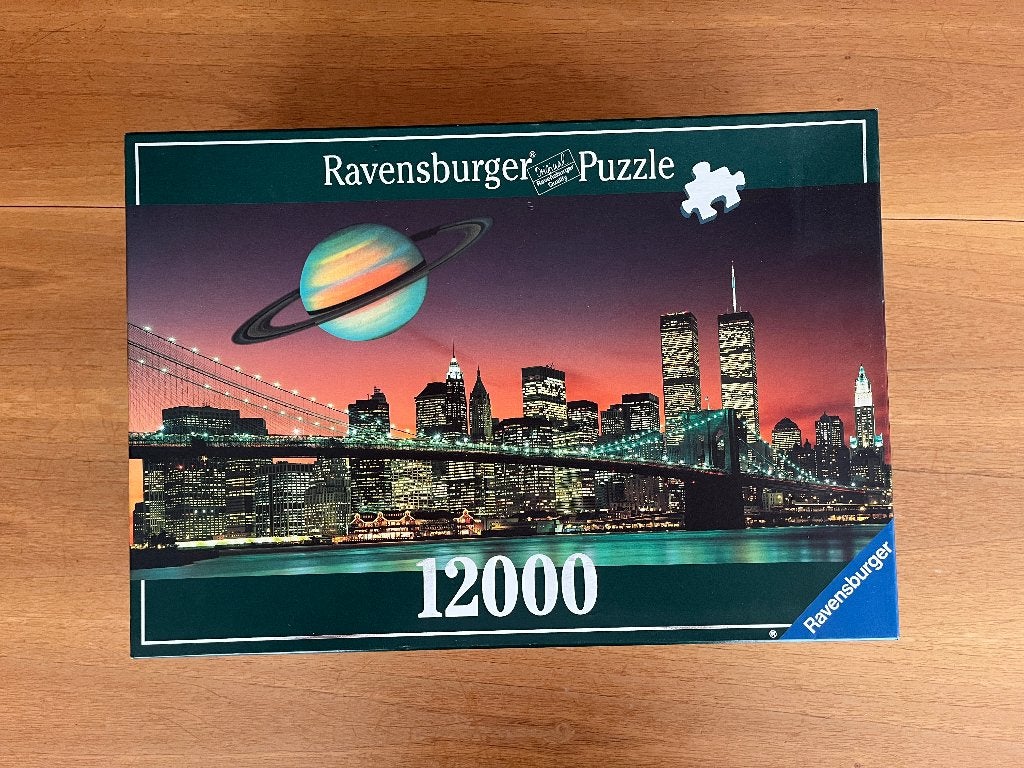 puzzel 12000pc New York, the cty that never sleeps, Hobby en Vrije tijd, Denksport en Puzzels, Ophalen of Verzenden, Meer dan 1500 stukjes