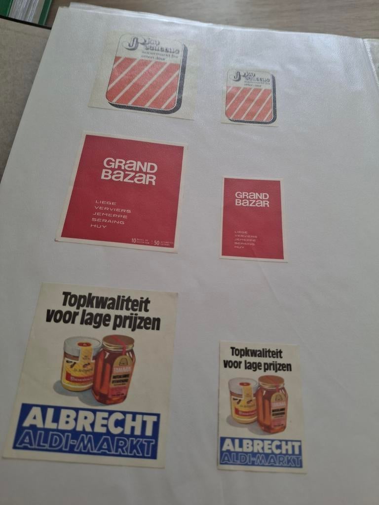 Luciferetiketten met paketiket, Ophalen of Verzenden