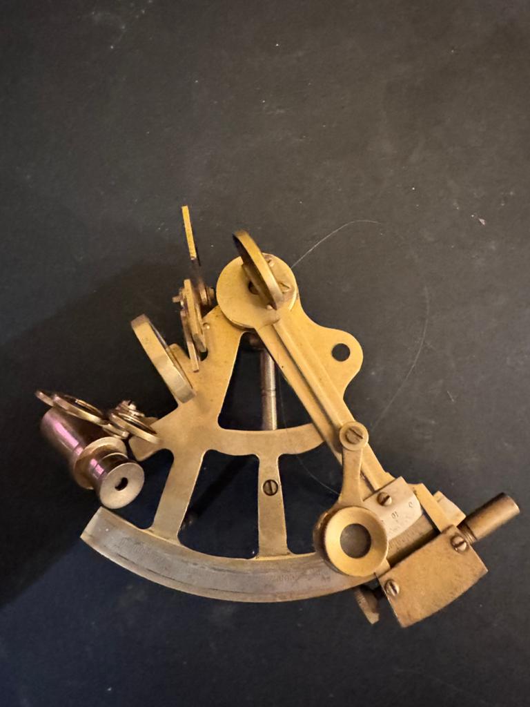 Koperen sextant, Antiek en Kunst, Ophalen of Verzenden
