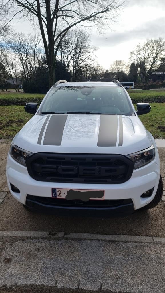 Ford ranger stormtrak. 213hp 2.0L Bi-turbo. 10 speed automat, Auto's, Ford, 4 cilinders, 157 kW, Wit, Vierwielaandrijving