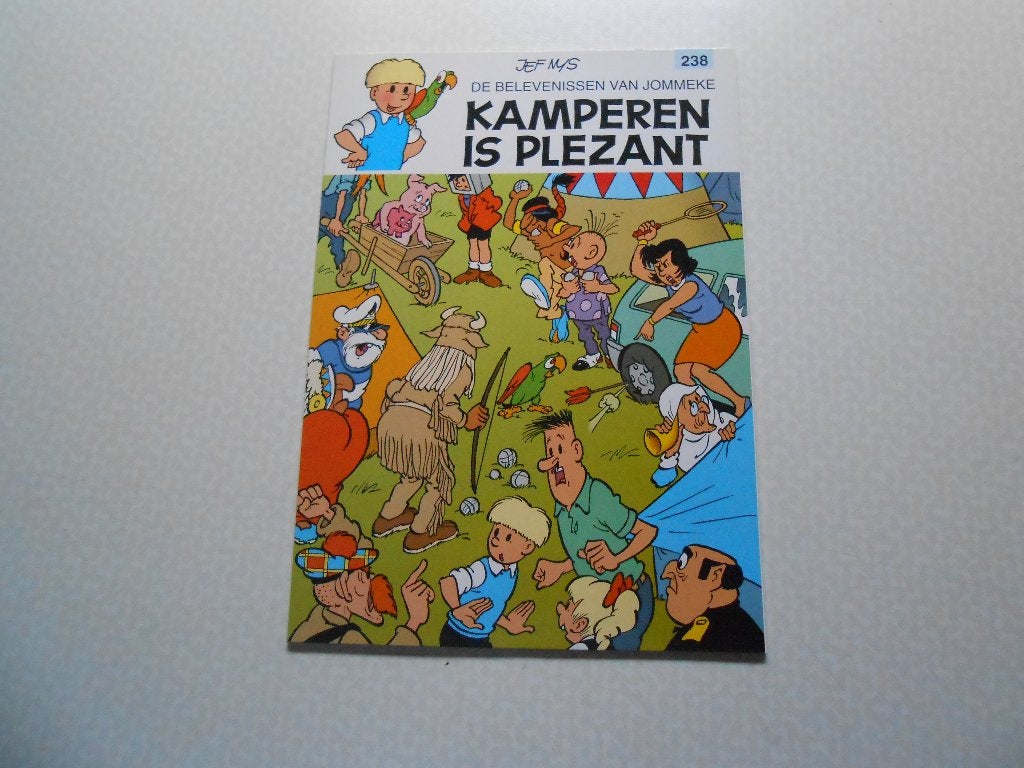 Jommeke 238 Kamperen is plezant 2007 1 ste druk., Boeken, Eén stripboek, Nieuw, Jef Nys., Ophalen of Verzenden