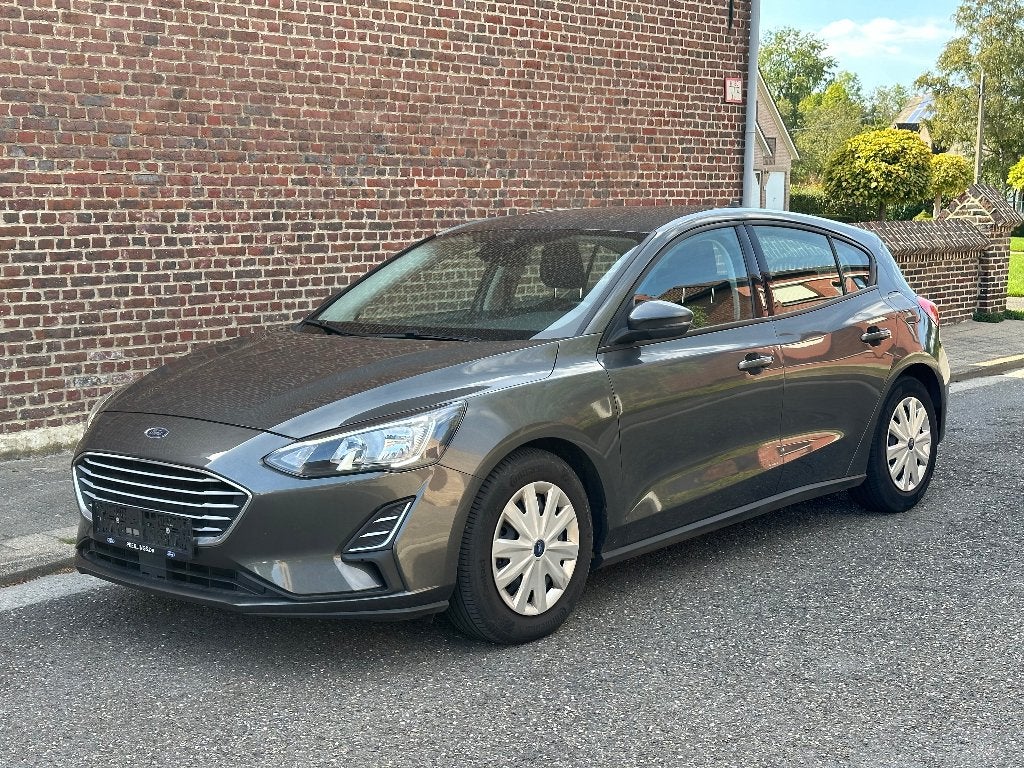 Ford Focus 1.5 TDCi 95pk Euro 6d Airco Ohb 1ste eigenaar, Auto's, 4 cilinders, 5 deurs, Zilver of Grijs, Te koop