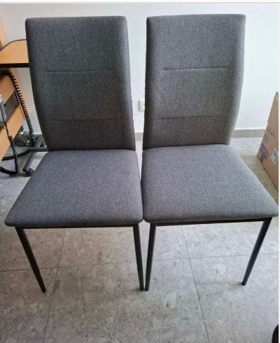 4 chaises (2 avec accoudoirs), Maison & Meubles, Enlèvement, Utilisé