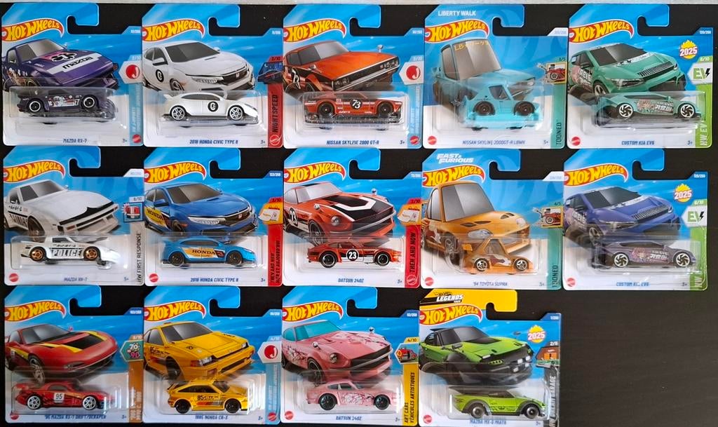 Aziatische hot wheels, Ophalen of Verzenden, Zo goed als nieuw