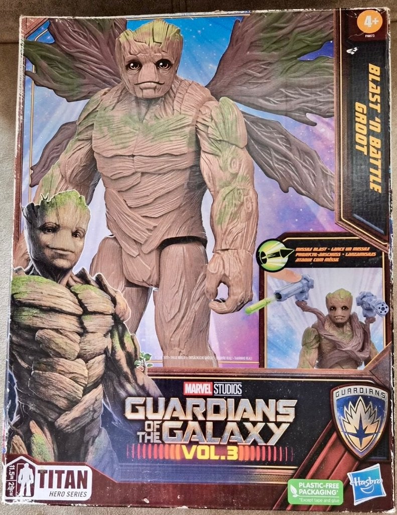 Marvel Blast N Battle - Groot van Hasbro - Nieuw!, Ophalen of Verzenden, Nieuw