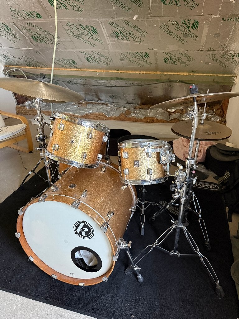 Drumstel: Kirchhoff Artist Bubinga Fusion, Muziek en Instrumenten, Ophalen, Zo goed als nieuw, Overige merken