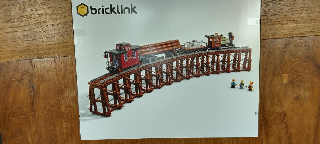 LEGO BrickLink 910035 Logging Railway train neuf scelé, Neuf, Lego, Ensemble complet, Complet