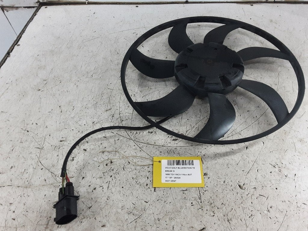 KACHEL VENTILATORMOTOR Volkswagen Golf VII Variant (AUVV), Gebruikt, Volkswagen, Volkswagen AG, Kundenbetreuung@volkswagen.de