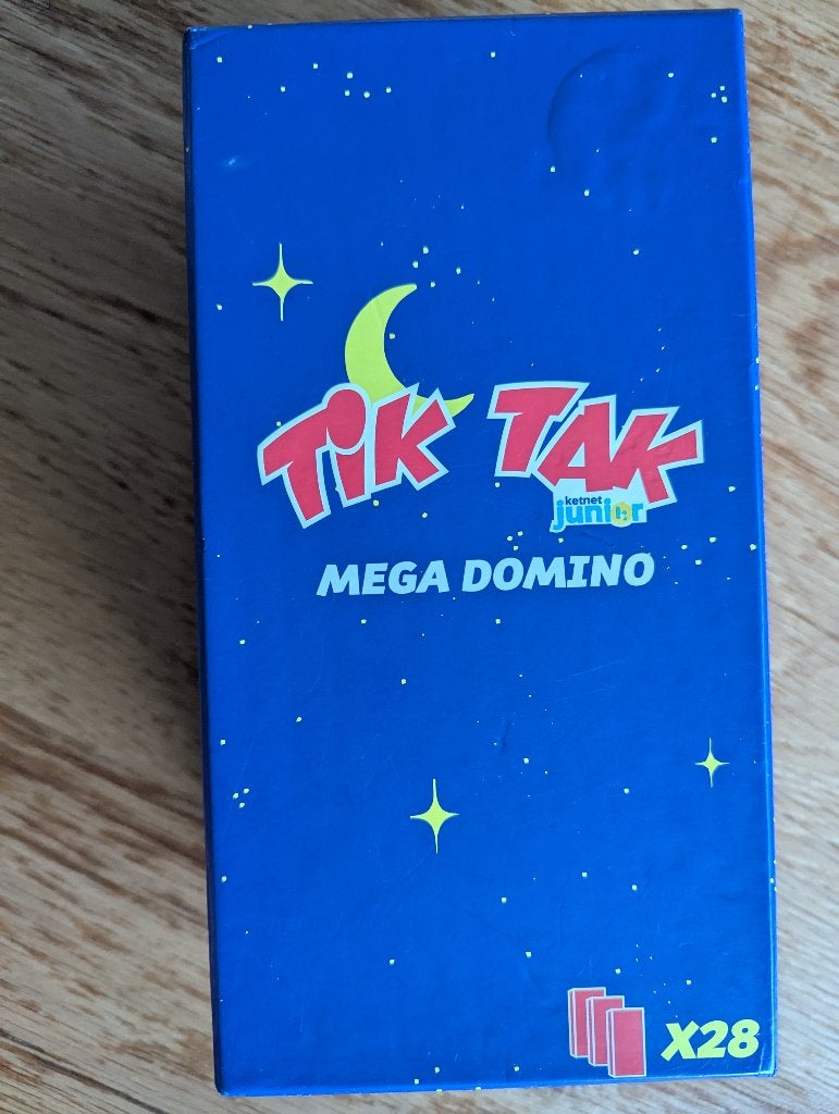 Mega Domino spel van Tik Tak, Kinderen en Baby's, Speelgoed | Educatief en Creatief, Ophalen, Gebruikt