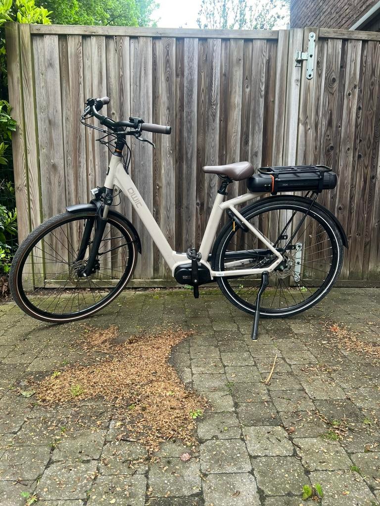 Elektrische fiets Qwic met bafang middenmotor “1700 km “, Fietsen en Brommers, Ophalen, Zo goed als nieuw, Qwic