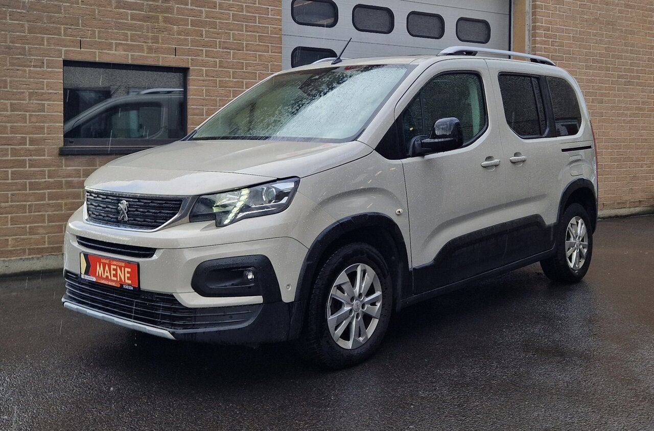 Peugeot Rifter ALLURE PACK + AUTOMAAT, Auto's, 0 kg, Beige, Panoramadak, Bedrijf